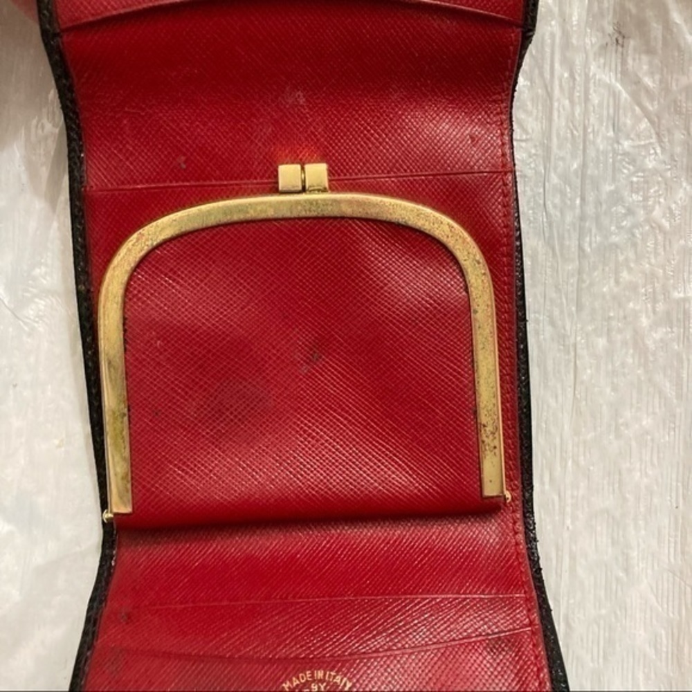 Gucci black vintage wallet rare - Picture 8 of 15